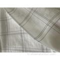 Lady&#39;s SS için Rayon Polyester Naylon Spandex içinde güzel elle tutma ekose kumaş